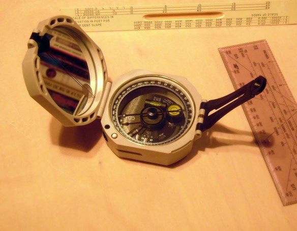 Composite body Brunton pocket transit