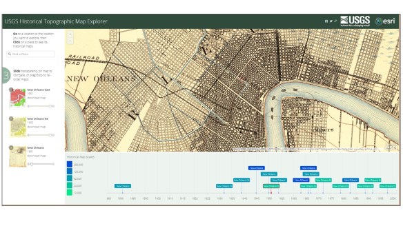 USGS Historical Map Viewer