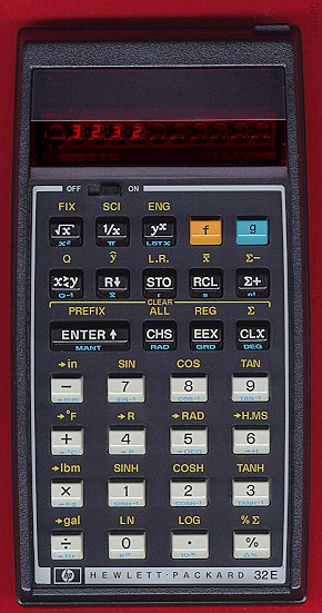 HP 32E Calculator