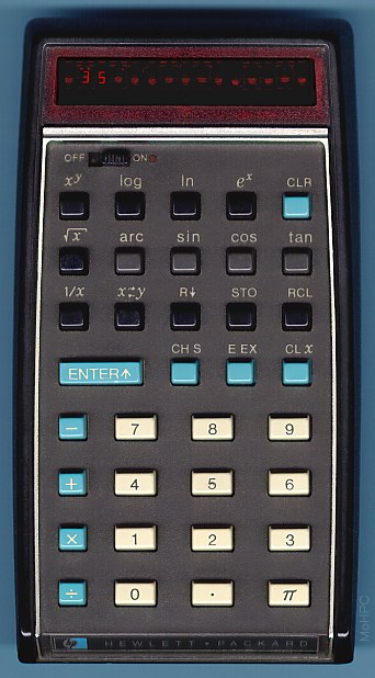 HP 35 Calculator